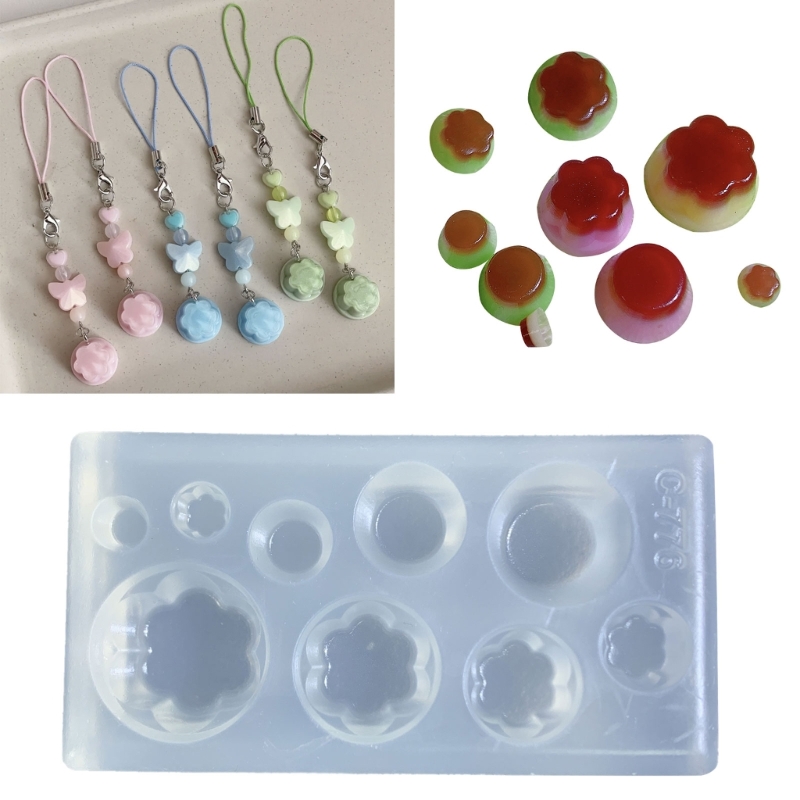 Soap Making Silicone Molds - Silikonowa forma w kształcie uroczego budyniu
