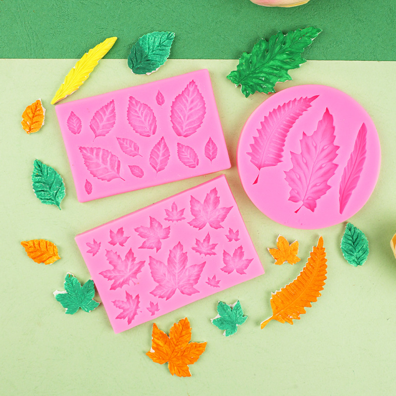Zestaw silikonowych form liści – Soap Making Silicone Molds recenzja i cena