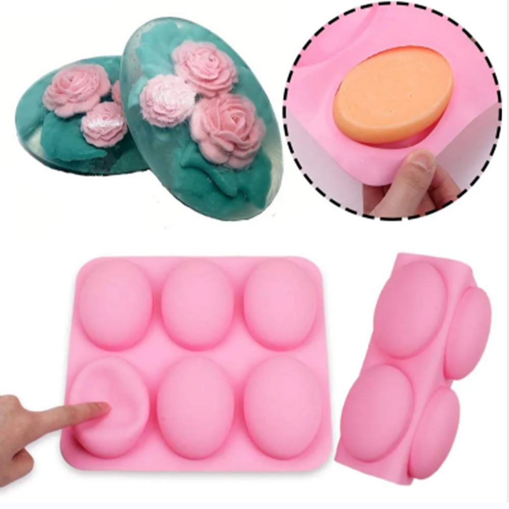 6 wgłębień Wielofunkcyjna owal – Soap Making Vendors recenzja i cena