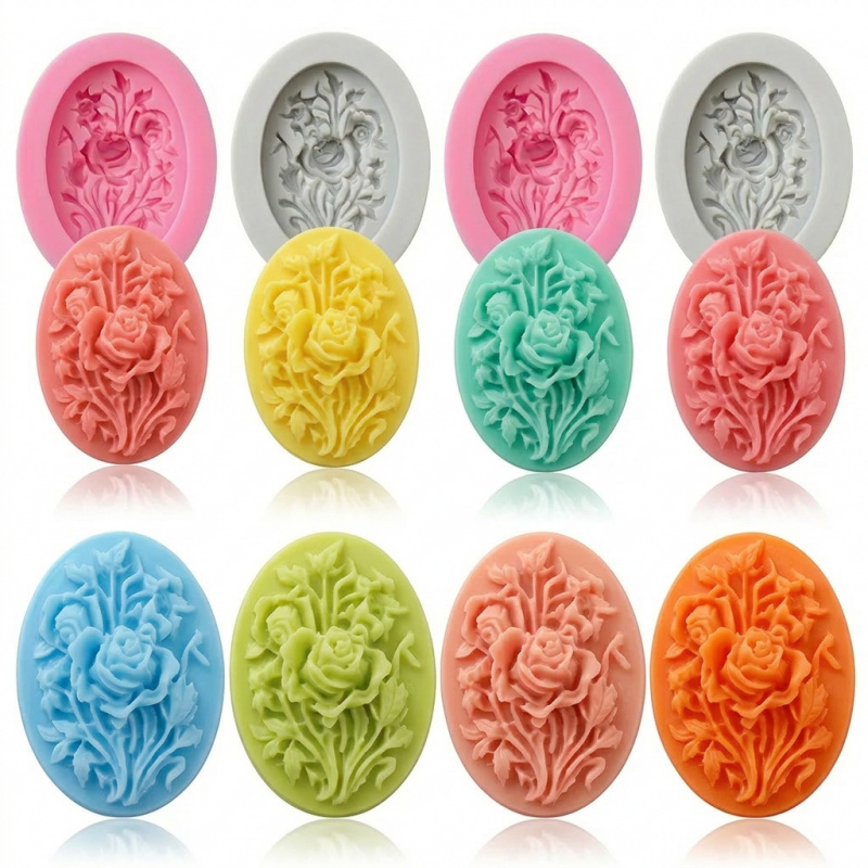 4 silikonowe formy w kształcie – Soap Making Silicone Molds recenzja i cena