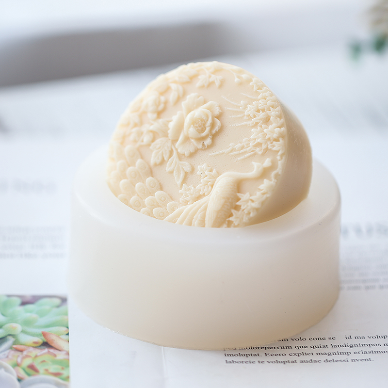 Kwiat pawia wzór silikonowe fo – Soap Making Lye recenzja i cena