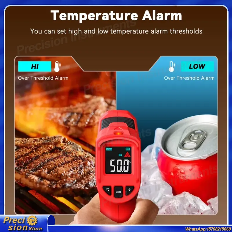 Laserowy termometr na podczerw – Soap Making Thermometer recenzja i cena